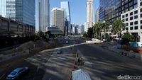 H-1 Lebaran, Jakarta Sepi dan Lengang