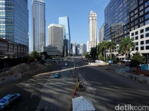 H-1 Lebaran, Jakarta Sepi dan Lengang H-1 Lebaran, Jakarta Sepi dan Lengang