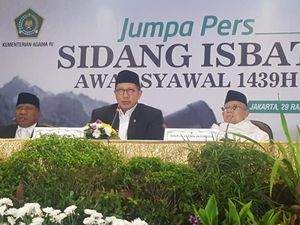 Pemerintah Tetapkan Lebaran Idul Fitri 1439 H Jatuh pada 15 Juni