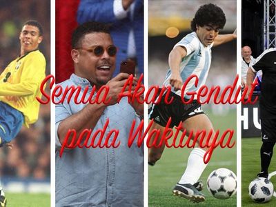 Nasib Para Legenda Piala Dunia, Semua Akan Gendut pada Waktunya