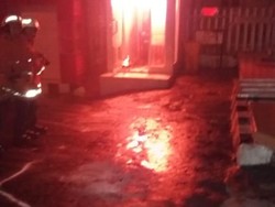 Diduga Korsleting, ATM di Areal SPBU Ini Terbakar