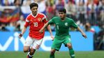 Pesta Lima Gol Rusia ke Gawang Arab Saudi