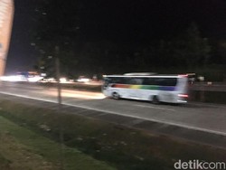 Contraflow Tol Cipali Km 101 Diakhiri, Lalin Arah Jakarta Lancar