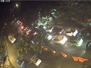 Malam Lebaran, Jalur Nagreg Bandung Arah Tasikmalaya Macet