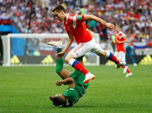 Hasil Pertandingan Piala Dunia 2018 Rusia vs Arab Saudi: 5-0