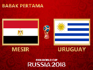Highlights Babak I Mesir Vs Uruguay