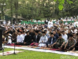 Khatib di Salat Id Jokowi Bicara Alquran sebagai Pegangan Hidup