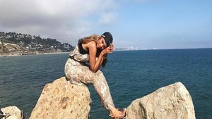 Foto: Liburannya Supermodel Amerika, Tyra Banks