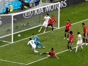 Mesir vs Uruguay Masih Sama Kuat di Babak Pertama