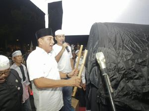 Pukul Beduk, Eramas Pawai Takbir Bersama Warga