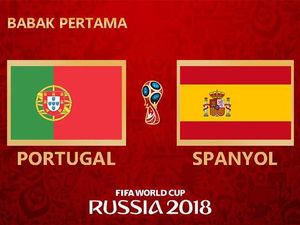 Highlights Babak I Portugal Vs Spanyol