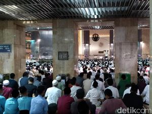 JK hingga Anies Salat Id di Masjid Istiqlal dan Simak Khotbah Aa Gym