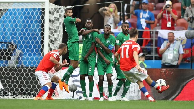 Pelatih Arab Saudi Terkejut Kalah 0-5 dari Rusia