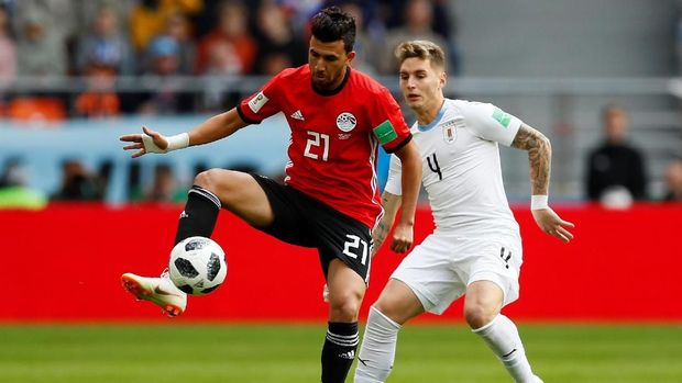 LIVE: Timnas Mesir vs Uruguay di Piala Dunia 2018