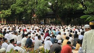 Foto: Suasana Salat Idul Fitri 1439 H di Masjid Sunda Kelapa