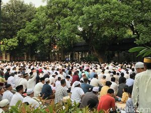 Foto: Suasana Salat Idul Fitri 1439 H di Masjid Sunda Kelapa