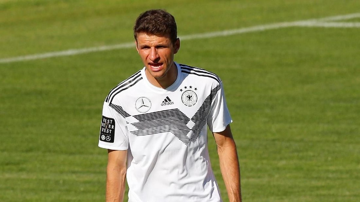Thomas Mueller bisa ukir dua sejarah baru di Jerman. (Foto: Leonhard Foeger/Reuters)