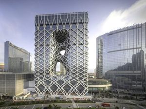 Mengintip Cantiknya Gedung Berlapis Tulang Pertama di Dunia