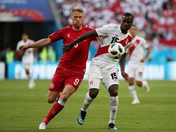 Cueva Gagal Penalti, Peru vs Denmark 0-0 di Babak Pertama