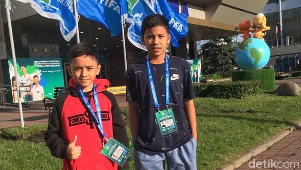 Ada Casillas dari Indonesia di Luzhniki