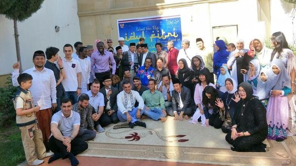 Foto: Lebaran WNI di Kamboja dan Azerbaijan