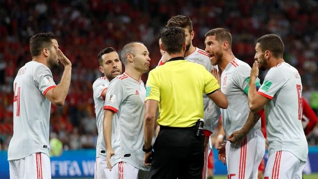 Timnas Spanyol mencatat hasil kurang bagus di tiga turnamen besar terakhir yang mereka mainkan.