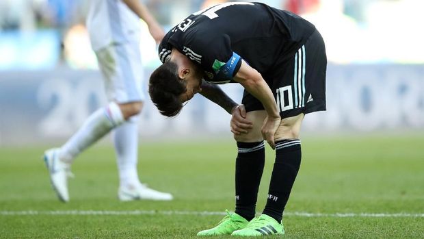Lionel Messi dan kawan-kawan ditahan imbang Islandia.