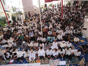 Antusiasme 3.000 WNI Rayakan Lebaran di KBRI Kairo