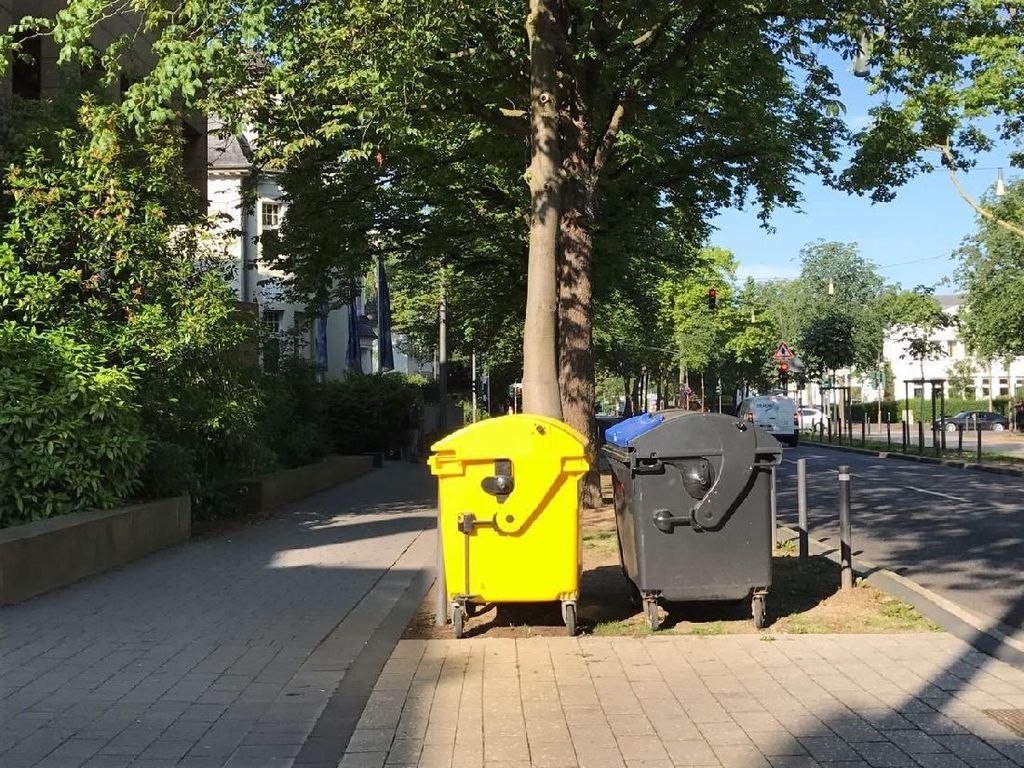 Penampakan Tempat Sampah Made in Jerman di Negara Asalnya