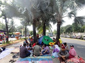 Suasana Ancol Ramai pengunjung di Lebaran H+1