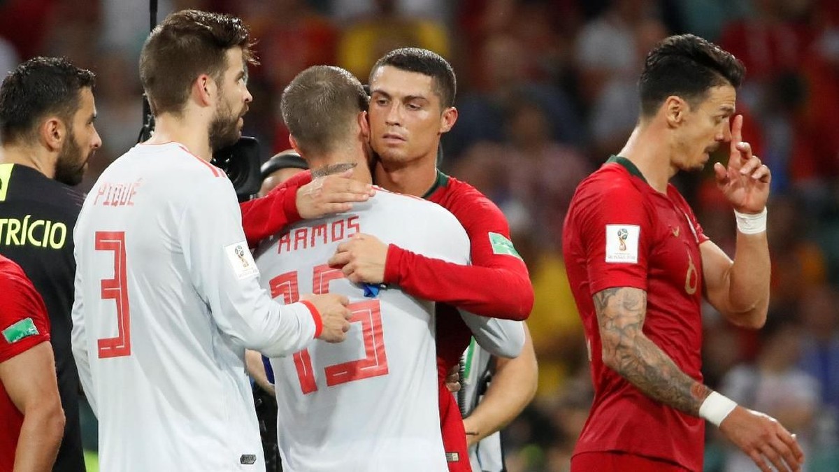 Link live streaming Portugal vs Spanyol bisa disimak di sini. (Foto: Francois Lenoir/Reuters)
