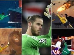 Jika benar demikian, maka De Gea benar-benar menyelamatkan MU mengingat sejauh ini hanya De Gea yang cukup konsisten tampil untuk The Red Devils. (Foto: Twitter @TotallyMUFC)