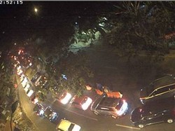 Dini Hari H+1 Lebaran, Jalur Nagreg Arah Limbangan Macet