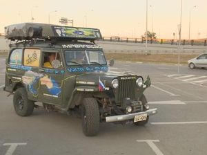 Dari Brasil ke Rusia dengan Jip Tahun 1946