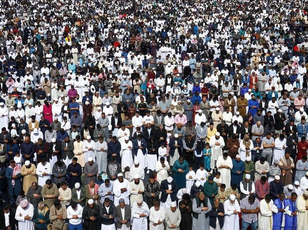 Potret Perayaan Idul Fitri di Inggris Hingga AS