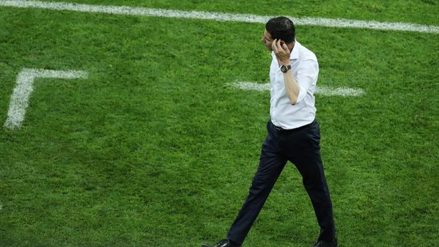 Fernando Hierro meraih hasil imbang dalam debutnya sebagai pelatih timnas Spanyol.