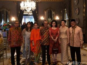 Mewahnya Halalbihalal Ketua Kadin yang Dibanjiri Tamu Penting