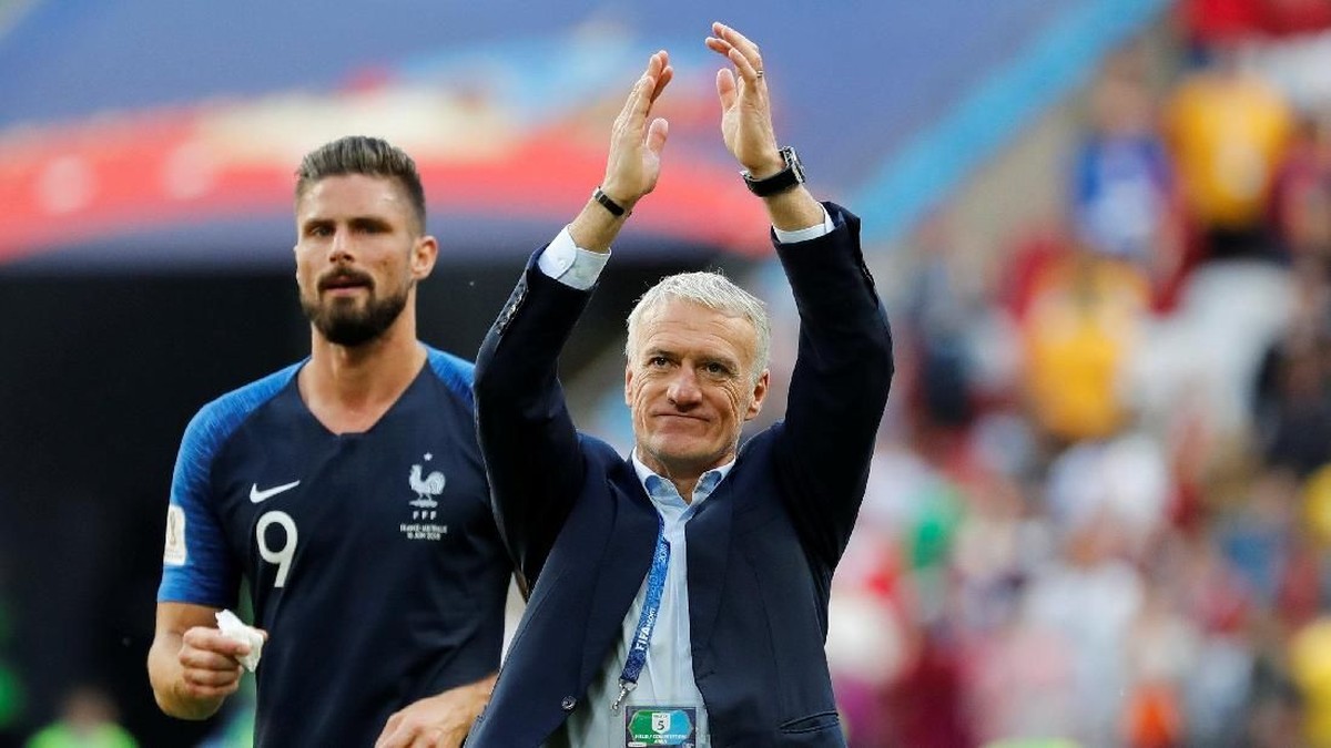 Pelatih timnas Prancis, Didier Deschamps. (Foto: Toru Hanai/Reuters)