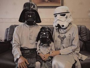 Keluarga Ini Punya Cara Unik Merayakan Lebaran