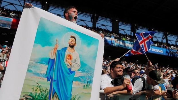 LIVE: Argentina vs Islandia di Grup D Piala Dunia 2018