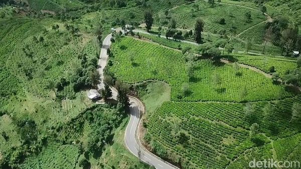 Foto Drone: Cukul Sunrise Point, Tempat Wisata Baru di Bandung
