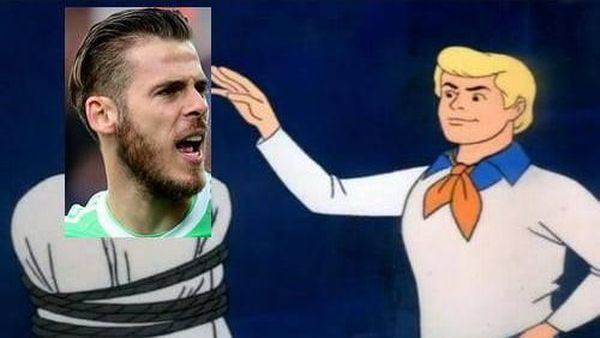 Meme-meme Kocak Serang De Gea yang Bikin Blunder