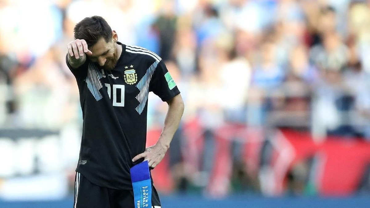Argentina ketergantungan dengan Lionel Messi. (Foto: Carl Recine/Reuters)