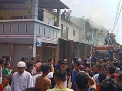 2 Rumah di Makassar Terbakar Saat Ditinggal Mudik Pemiliknya
