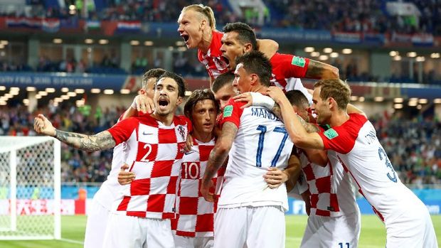Timnas Kroasia meraih tiga poin pada laga perdananya di Piala Dunia 2018.