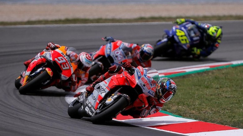 Jorge Lorenzo Dominan di MotoGP Catalunya 2018 yang Membosankan