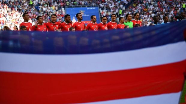 Kosta Rika kalah 0-1 dari Serbia pada laga pertama.