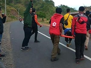 Lindas Kerikil di Jalur Geopark Ciletuh, Sejumlah Biker Tumbang