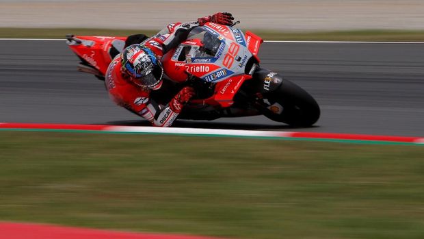 Jorge Lorenzo sukses meraih dua kemenangan di MotoGP 2018.