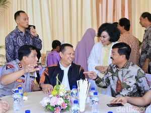 Saat Panglima TNI Menjamu Ketua DPR RI, Kapolda Jatim dan Pangdam